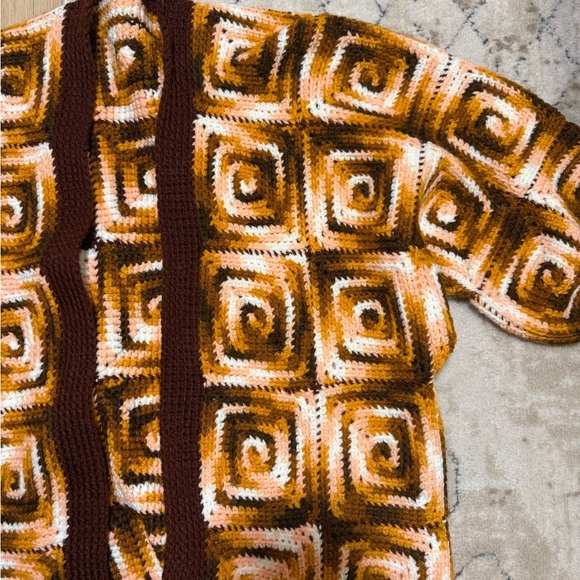 Handmade Crochet Cardigan - Picture 3 of 4